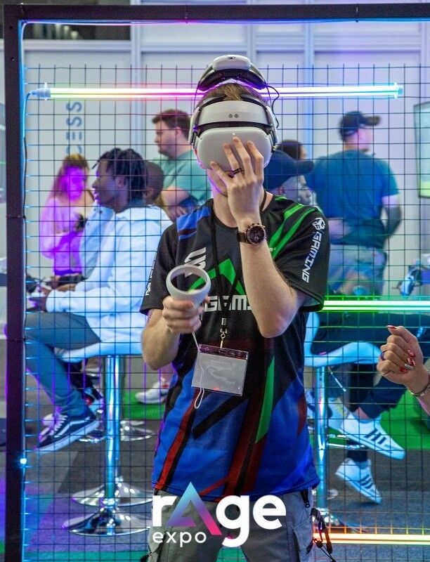 rAge LEVELS UP with debut of a whole new Virtual Reality Arena experience