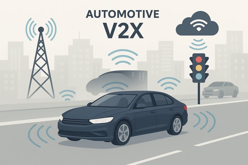 The Road is Talking -  Why Automotive V2X Feels Less Like Science Fiction and More Like the Future We’re Actually Driving Into
