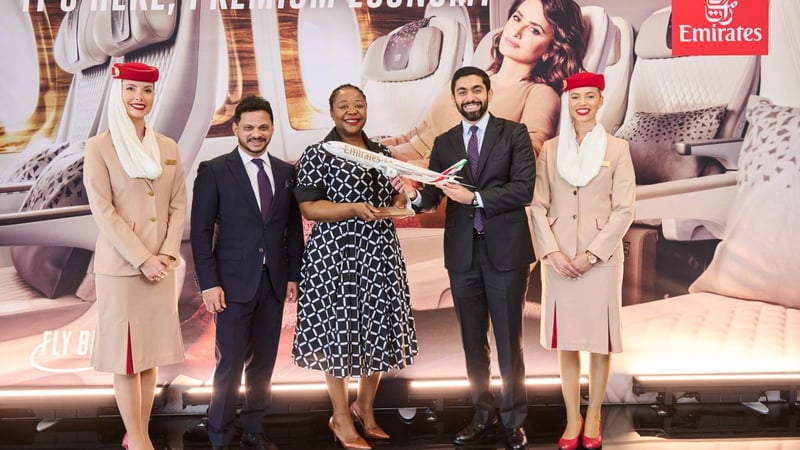 Emirates Enhances Travel Experience With Premium Economy Launch In South Africa On Boeing 777