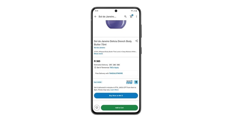 Takealot And Mr D Launch Integrated Service Offering Lightning-Fast Delivery For Select App Purchases
