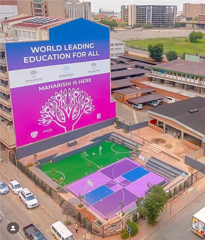 Maharishi Park opens in ‘Education Town’