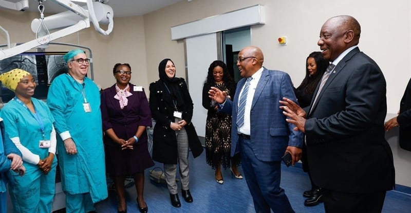 President Ramaphosa Highlights Steve Biko Hospital As Blueprint For Excellence In Public Healthcare