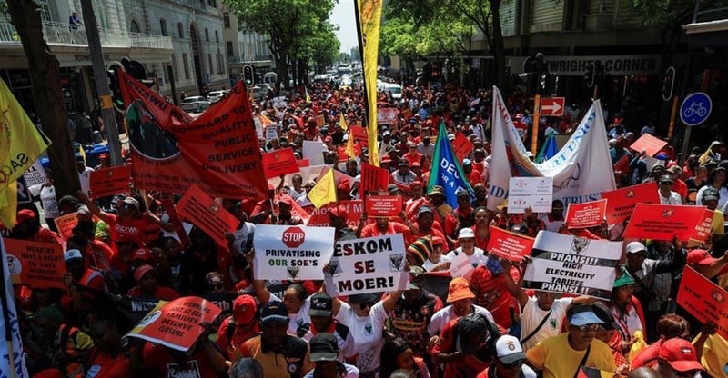 Major Unions Urge Attendance as South Africa Braces for Protests Over Immigration Deadline