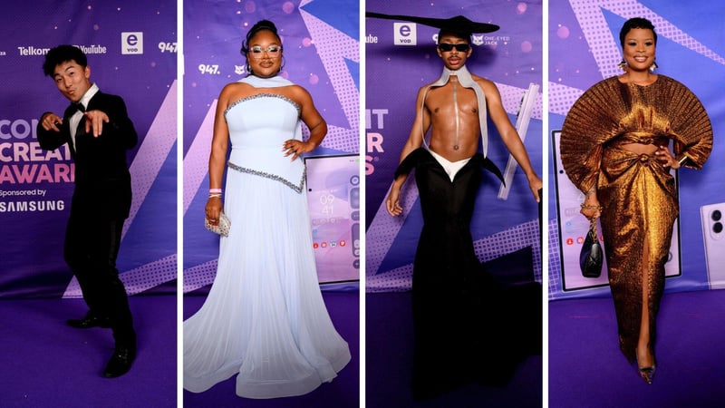 The Stars Turn Out for the 2026 Samsung Galaxy Content Creator Awards Purple Carpet