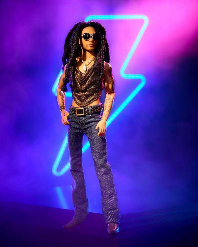 Barbie launches Lenny Kravitz collectible doll recreating his signature rock-star stage look
