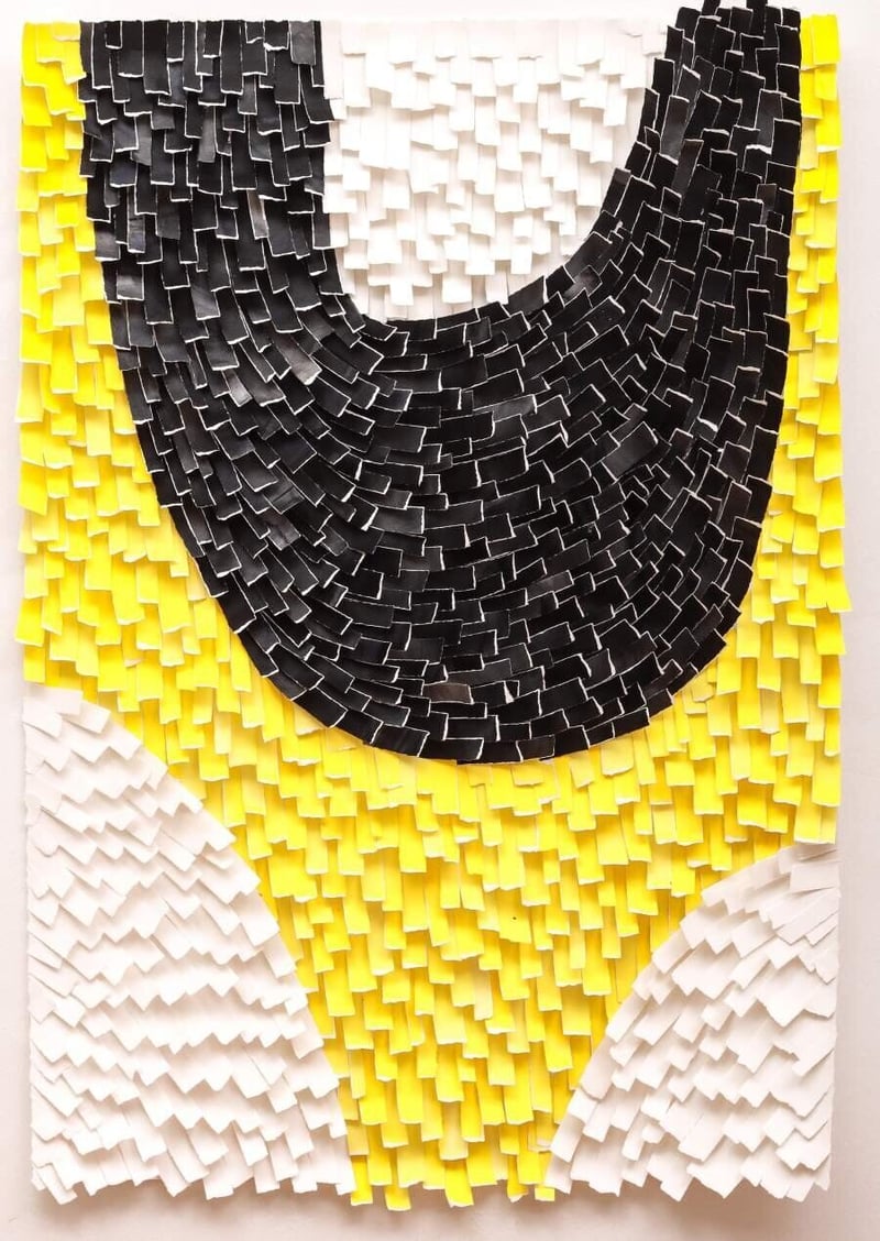 A Cut Above - Karla Nixon’s contemporary abstract works in paper go on show in CREASE at StateoftheART in Cape Town