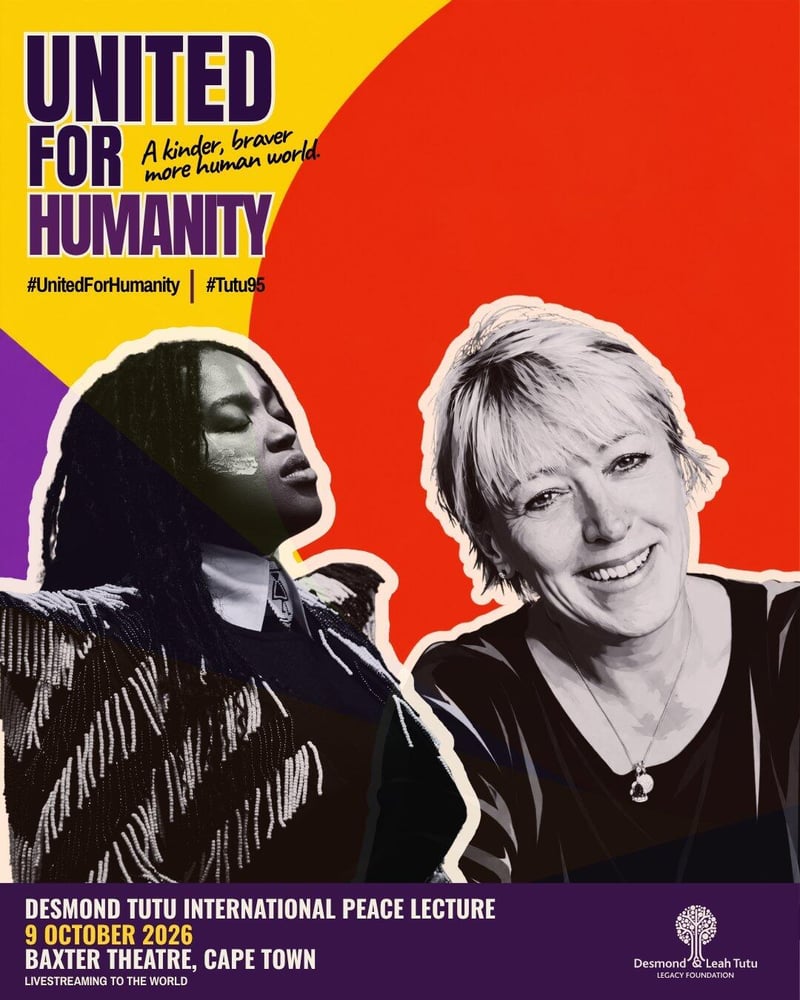 Nobel Peace Laureate Jody Williams to Deliver 2026 Desmond Tutu International Peace Lecture