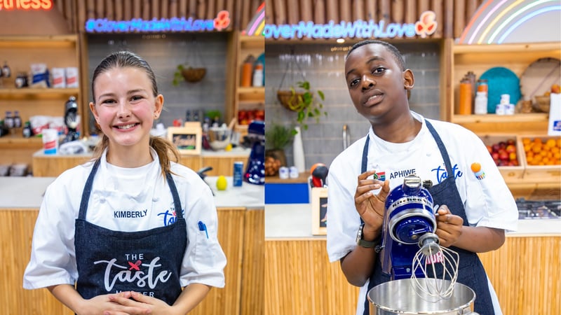 Double Elimination Shocker As Aphiwe and Kimberly Say Goodbye To The Taste Master Junior Kitchen