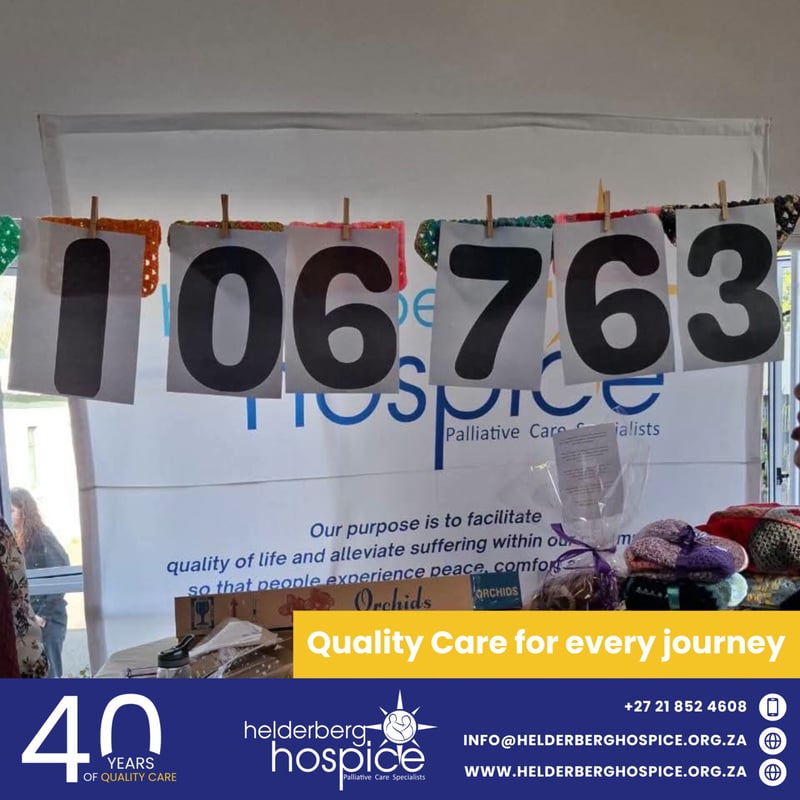 Helderberg Hospice Reaches 106,763 Crochet / Knitted Squares for Mandela Day