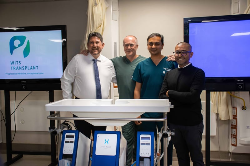 Weelee Supports Groundbreaking Liver Perfusion Technology at Wits Donald Gordon Medical Centre – First in Africa