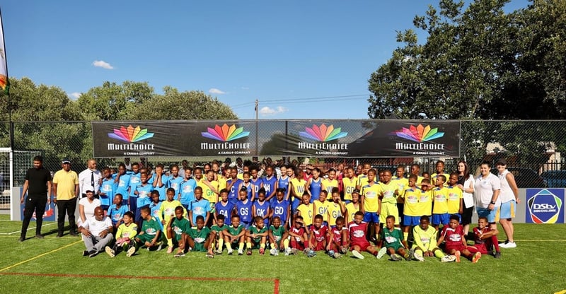 Multichoice Group Hands Over Multipurpose Playing Field TO Credence Primary School In Bloemfontein