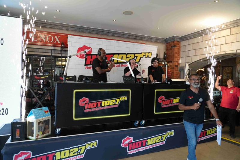 Hot 102.7FM Listeners Show Their Heart and Their Muscle Powering Teddython to R31.5 Million