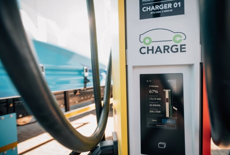 Charge doubles N3 hub charging capacity to 720 kW, boosts solar and battery storage