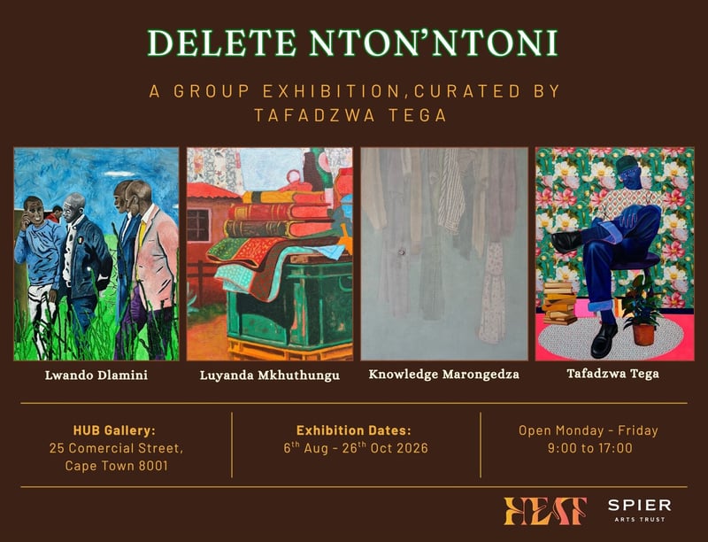 Delete Nton’ntoni - Four artists propose a radical reset for contemporary art in Cape Town