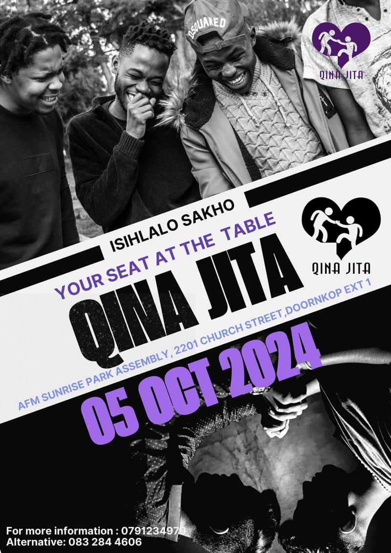 Qina Jita Annual Men’s Imbizo - Empowering Men to Take Their Seat at the Table