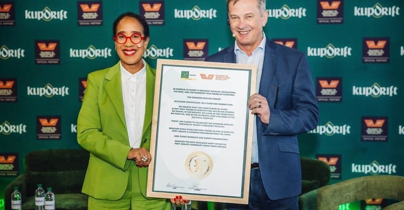 Heineken Beverages and SA Rugby Announce Klipdrift Partnership For Springboks All Blacks Tour