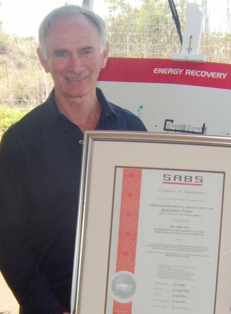 Richard Sanders steps down as Oricol Environmental Services CEO