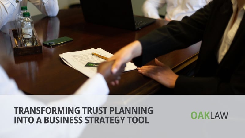 OAK Law Explains How Strategic Trust Planning Functions as Business Growth Tool for South African Enterprises