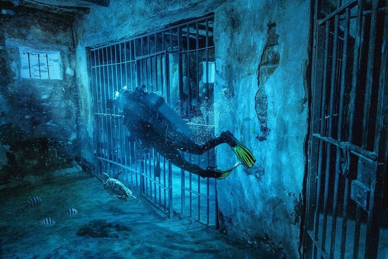 Future World Tourism may include an underwater visit to Mandela's Former Prison Cell in Cape Town