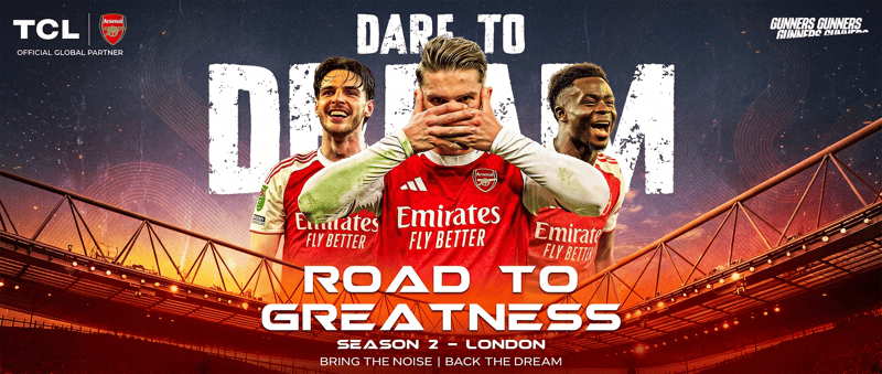 TCL’s Five-A-Side Road to Greatness Tournament Returns In 2026 with a Chance to Play in London