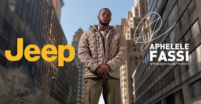 Jeep Apparel Names Aphelele Fassi As New Brand Ambassador