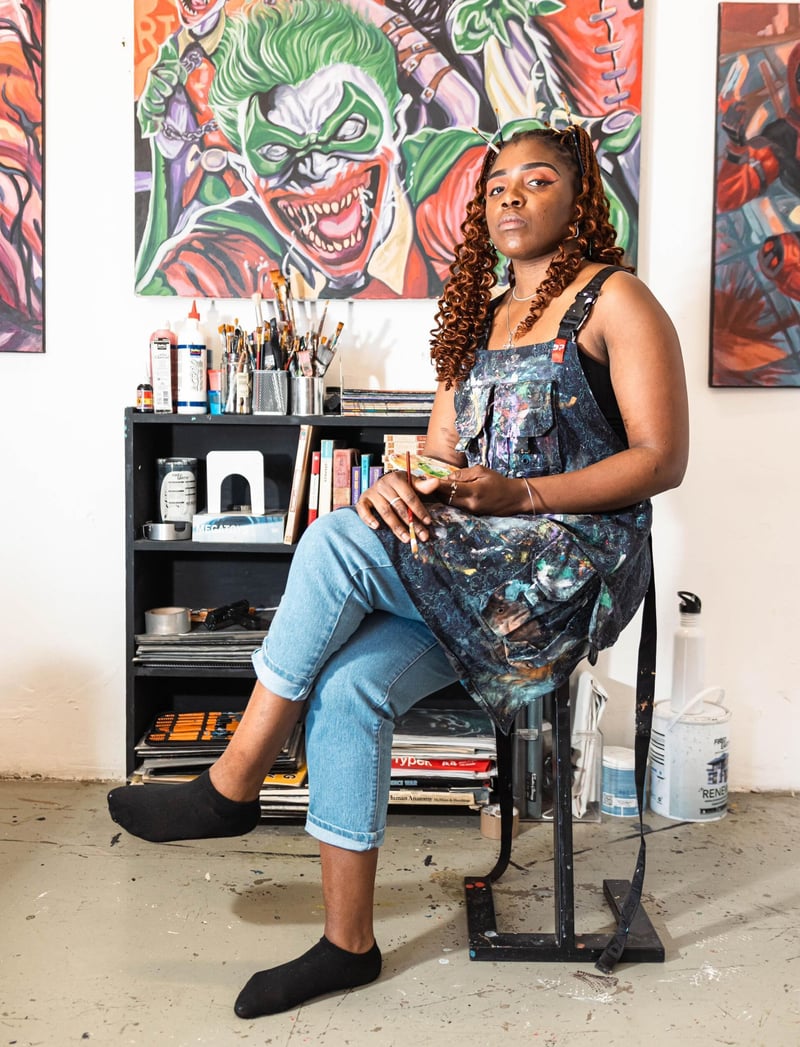 Zandisile Goeieman - Painting Her Own Path with Purpose and Creative Power