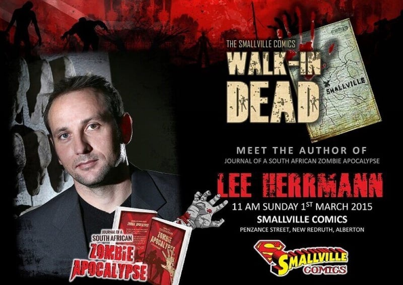 Journal of a South African Zombie Apocalypse to be at Smallville Comics Grand Opening