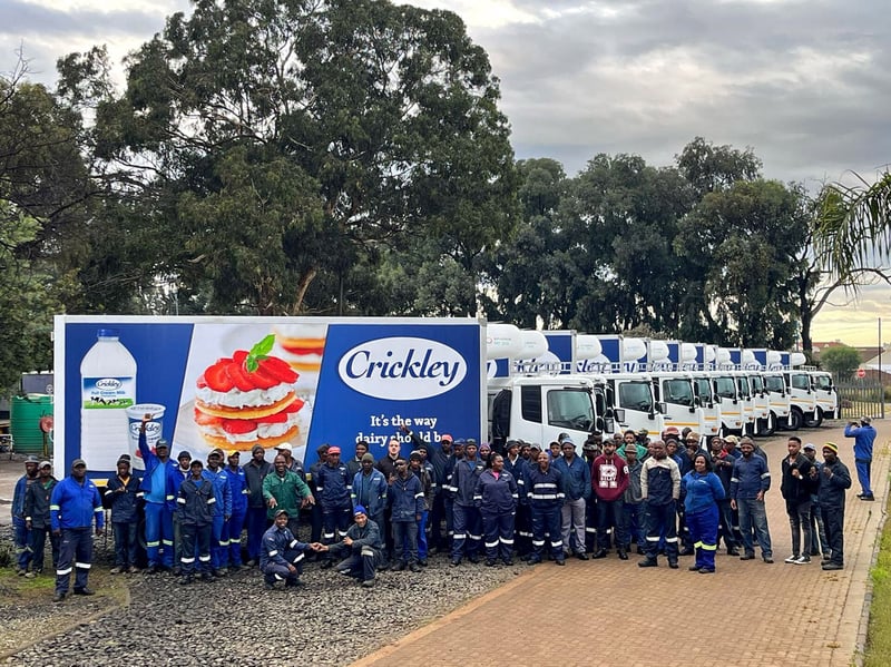 Crickley Dairy Partners with Serco for Fleet Upgrade