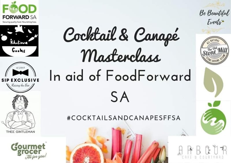 Alleviating Hunger in SA - Cocktail & Canape Masterlass raises R5055.00 in aid of FoodForward SA