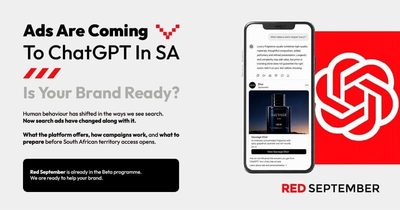 Red September - ChatGPT Ads shift marketing from brand discovery to purchase decision — prepare now