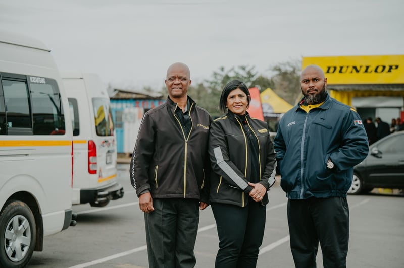 Thinking “out of the box” inspires Dunlop-backed taxi tyre fitment centre