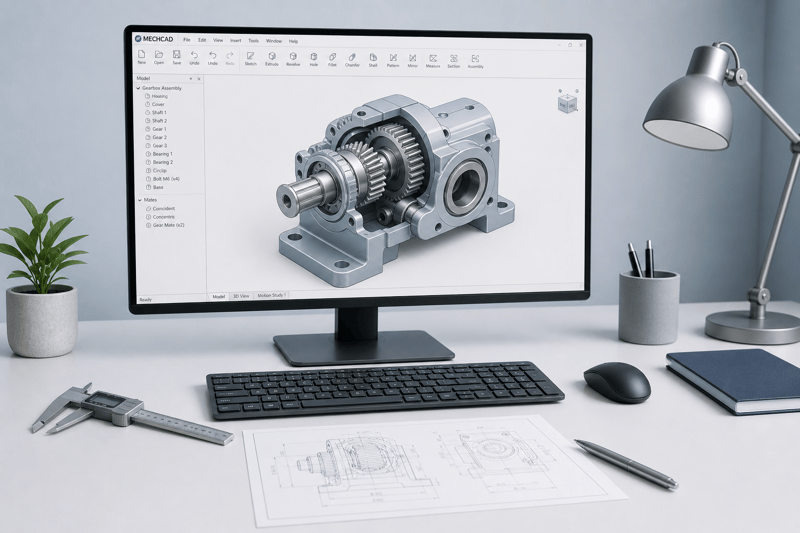 3D CAD Modeling Services for Accurate Design & Prototyping