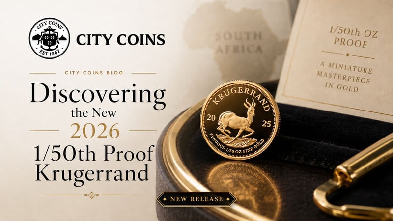 A Krugerrand in Miniature - Discovering the New 2026 1/50th Proof Krugerrand