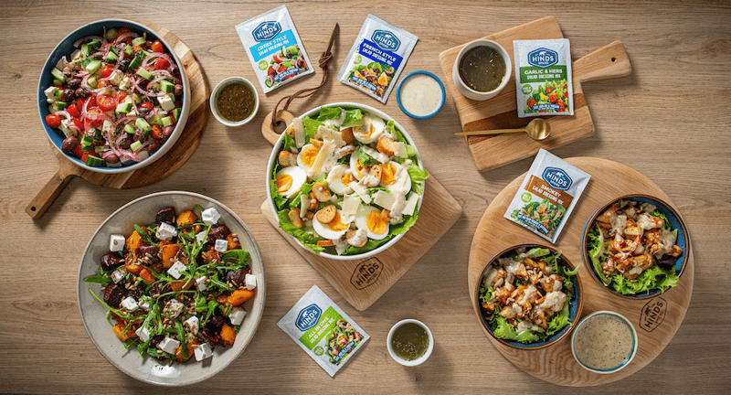 Hinds Spices Reinvents Mealtime With Launch Of Bold New Dry Salad Dressing Mix Range