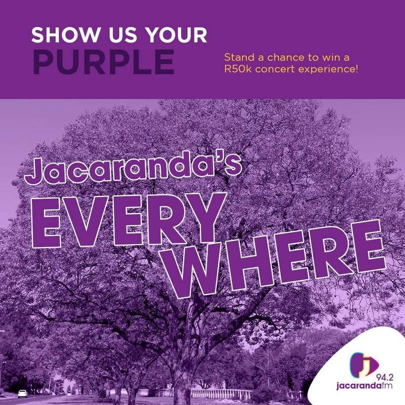 Jacaranda FM Celebrates Purple With R50K Concert Experience Prize