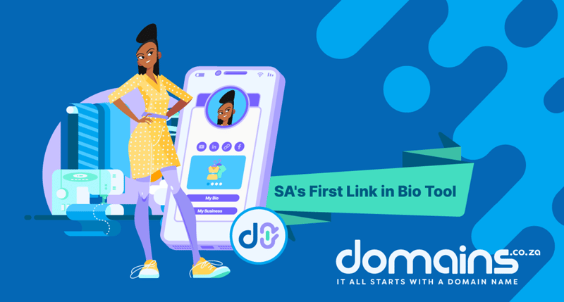 Domains.co.za Launches South Africa’s Own Smart Link in Bio Tool