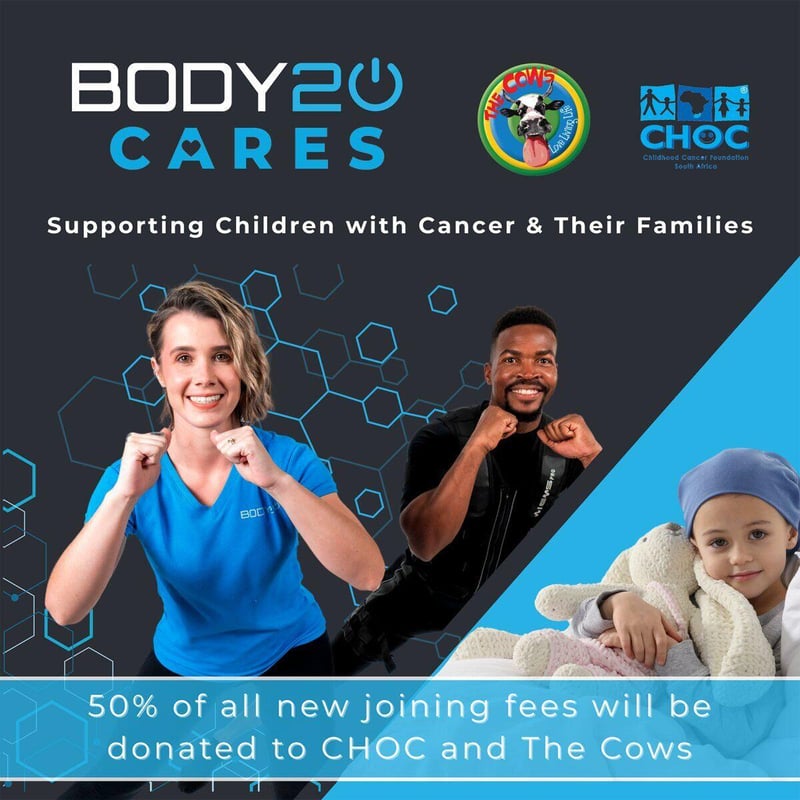 Body20 Launches BODY20 CARES in Support of Children Battling Cancer