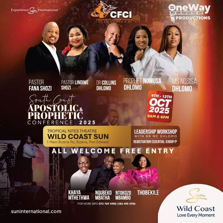 WHAT’S ON? Healing, Hope and Power at the South Coast Apostolic and Prophetic Conference 2025