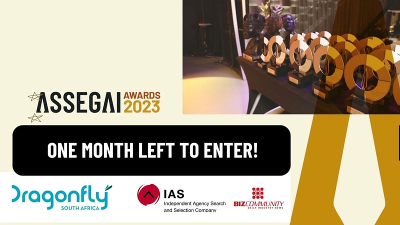 Unleash Your Creativity - One Month left to submit your entries for the Assegai Awards