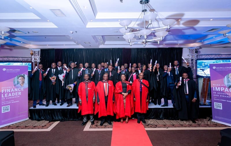 New generation of Zambian accounting and finance professionals receive their Chartered Global Management Accountant (CGMA®) designation