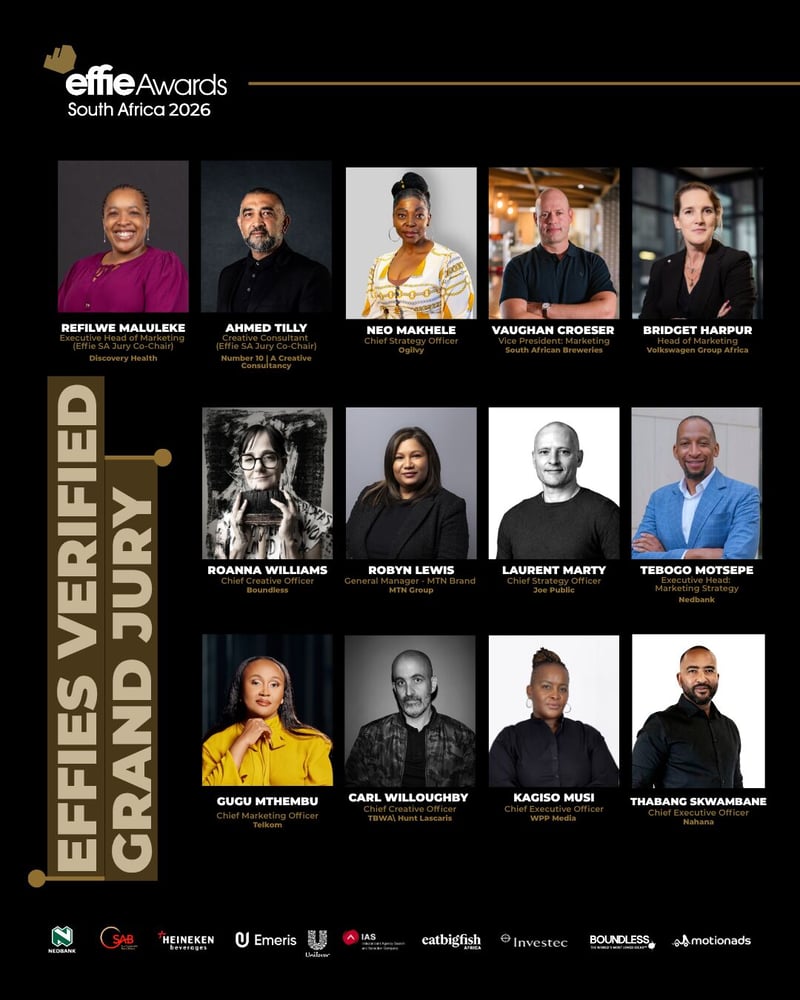 2026 Effie Awards South Africa Grand Jury Announced