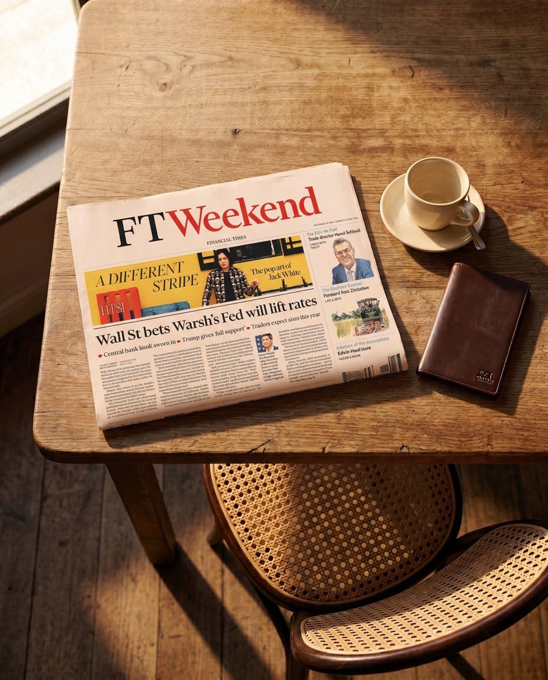 Financial Times Weekend Is Now Printed and Delivered Locally in South Africa