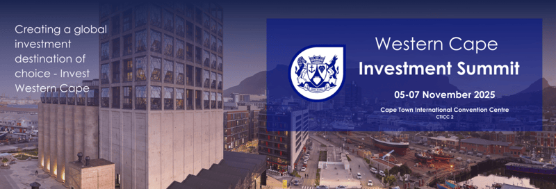 Western Cape Investment Summit – A Catalyst For Regional Economic Prosperity