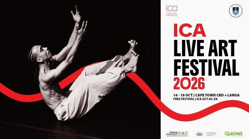 ICA Live Art Festival transforms Cape Town into a public art stage from 14‑18 October 2026