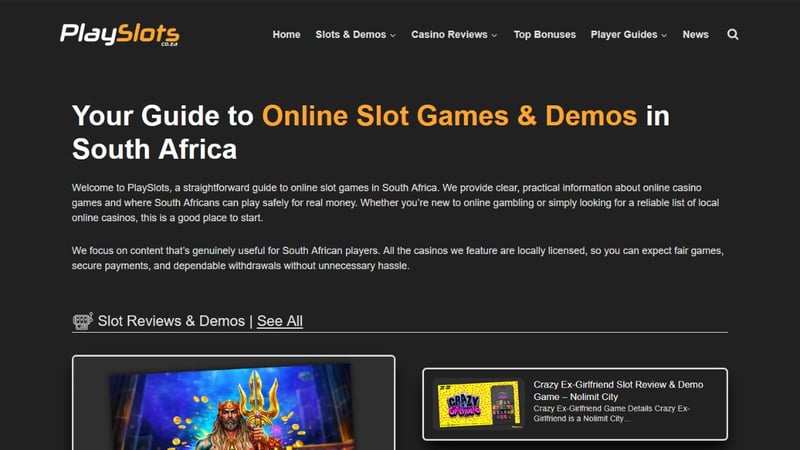 PlaySlots.co.za Strengthens Player Protection With Verified South African Casino And Sportsbook Listings