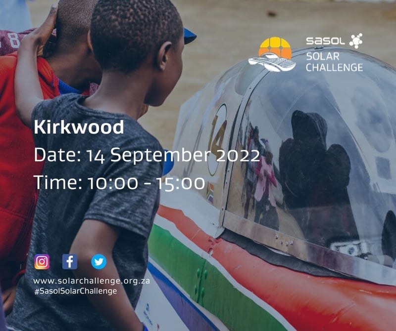2022 Sasol Solar challenge to grace Kirkwood in September