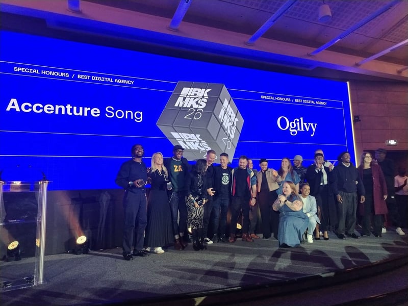 Accenture Song and Ogilvy share Best Digital Agency at 18th IAB Bookmarks Awards in Bryanston