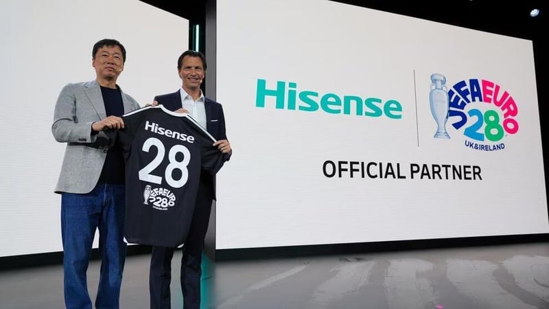 Hisense Extends Long-Term UEFA Partnership as Official Partner of UEFA EURO 2028