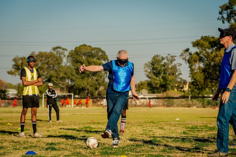All Blacks Legend and Laureus World Sports Academy Chairman Sean Fitzpatrick Leads Inspiring International Day of Charity Visit to Beneficiary Corinthians Africa in Johannesburg