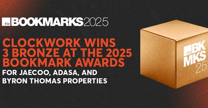 Clockwork Celebrates Triple Bronze Victory At 2025 Bookmark Awards Showcasing Digital Impact